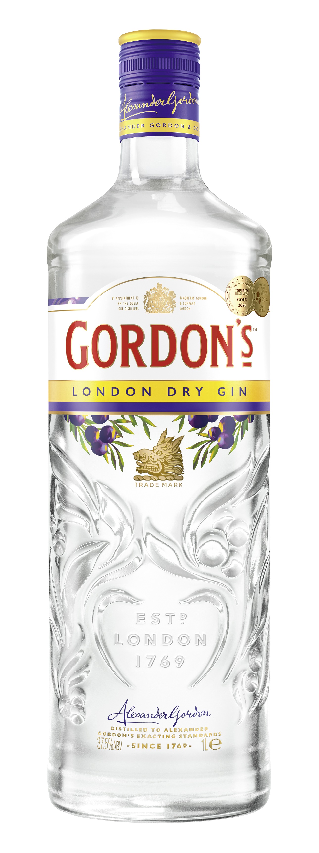 Gordon's London Dry Gin 37,5% Vol.
