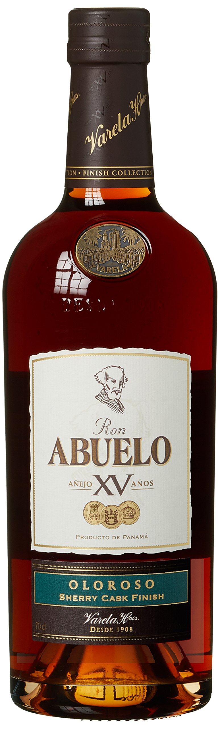 Abuelo Oloroso XV Anos Collection Rum 40% Vol.