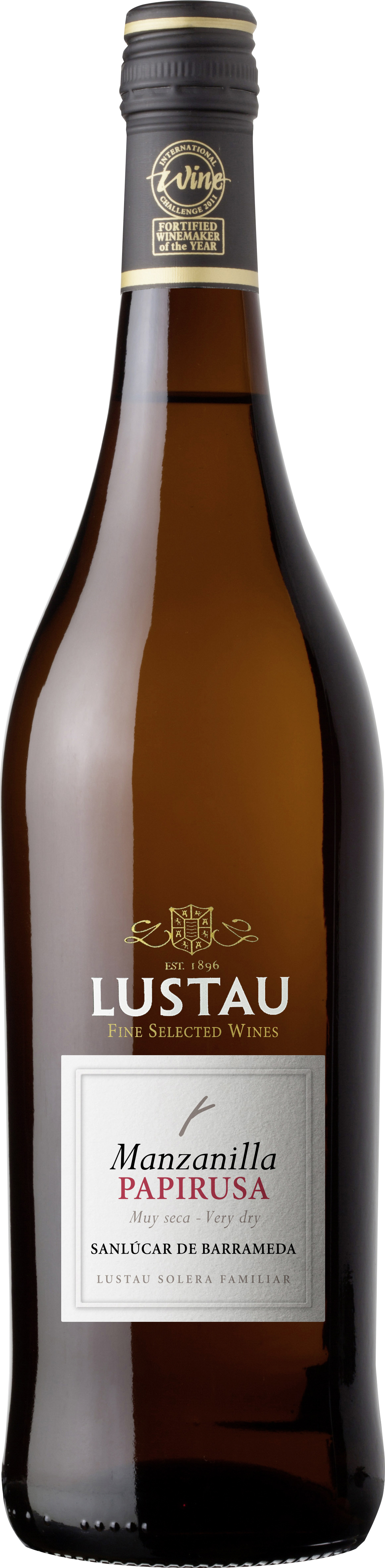 Lustau Manzanilla Papirusa  Solera Reserva Sherry, 15% Vol.