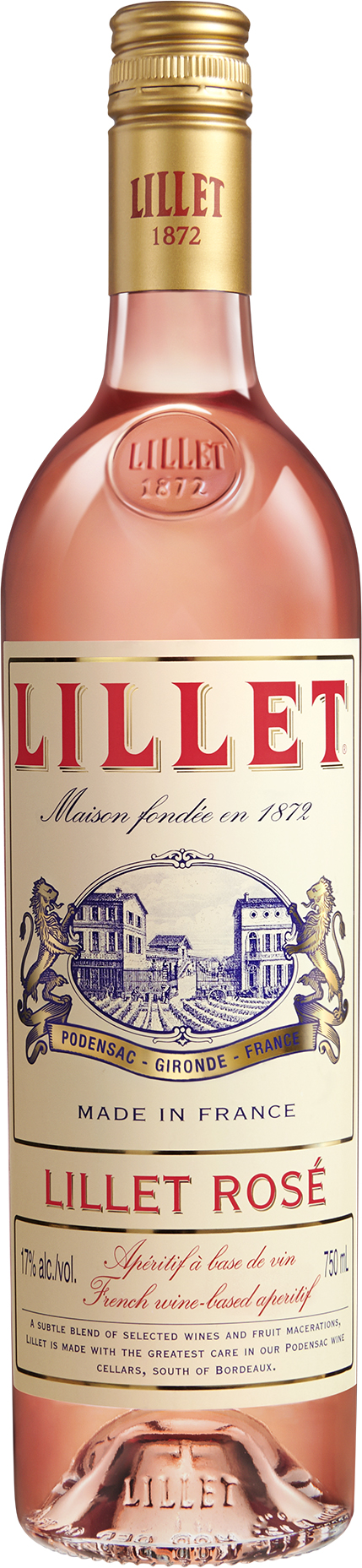 Lillet Rose Weinaperitiv 17% Vol. Lillet Rose Weinaperitiv 17% Vol.