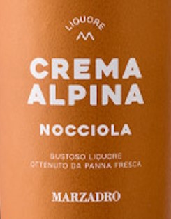 Marzadro Crema Nocciola 17% Vol. Kleinflasche 0,2 l