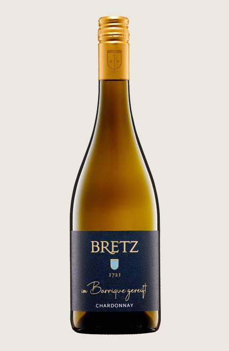 Bretz Chardonnay QbA trocken Barrique Bechtolsheimer Petersberg Bretz Chardonnay QbA trocken Barrique Bechtolsheimer Petersberg