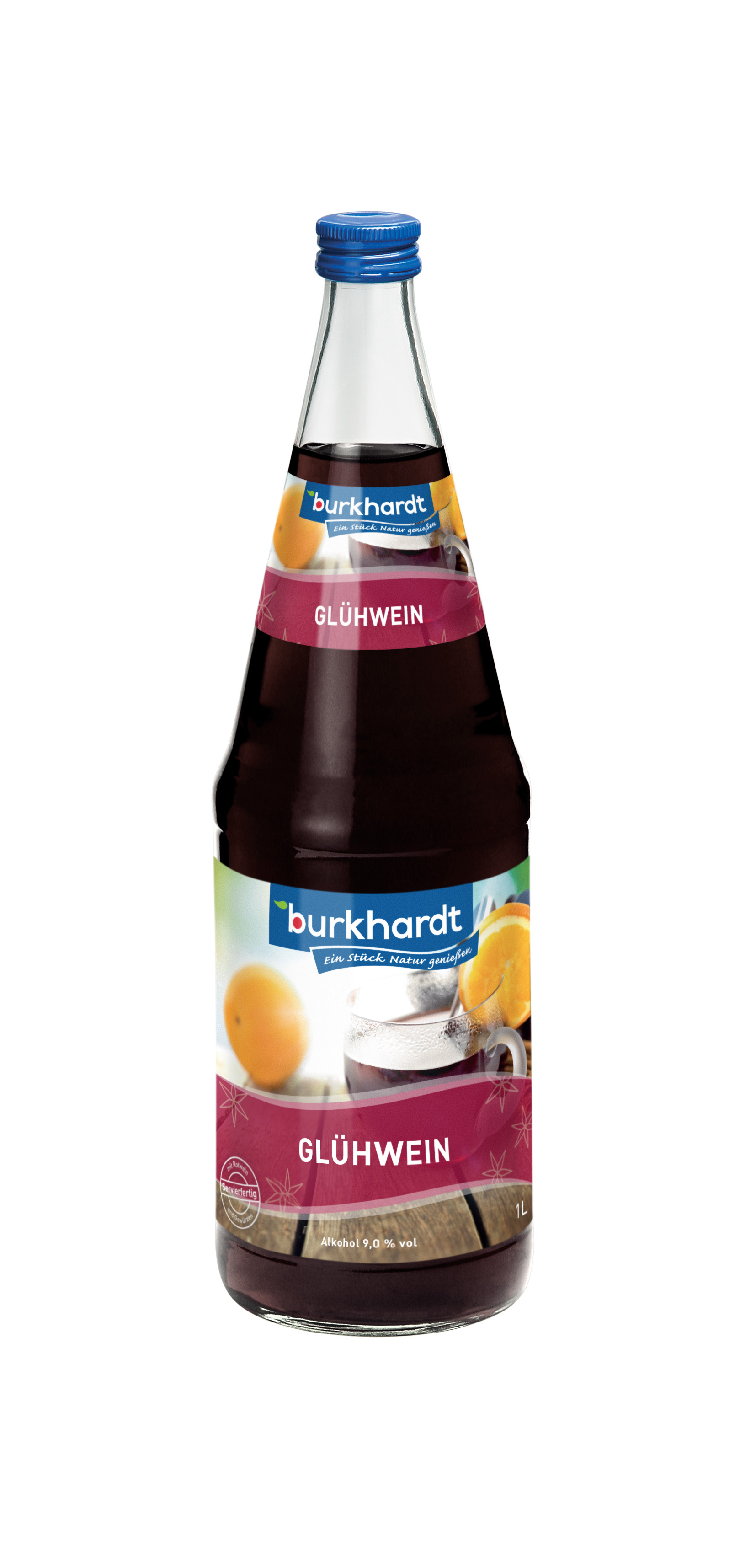 Burkhardt Glühwein classic Rot Mehrweg