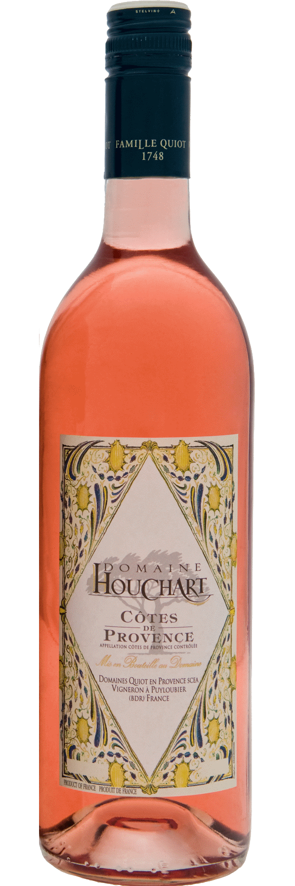 Domaine Houchart Rose SV Cotes de Provence  AC Famille Quiot