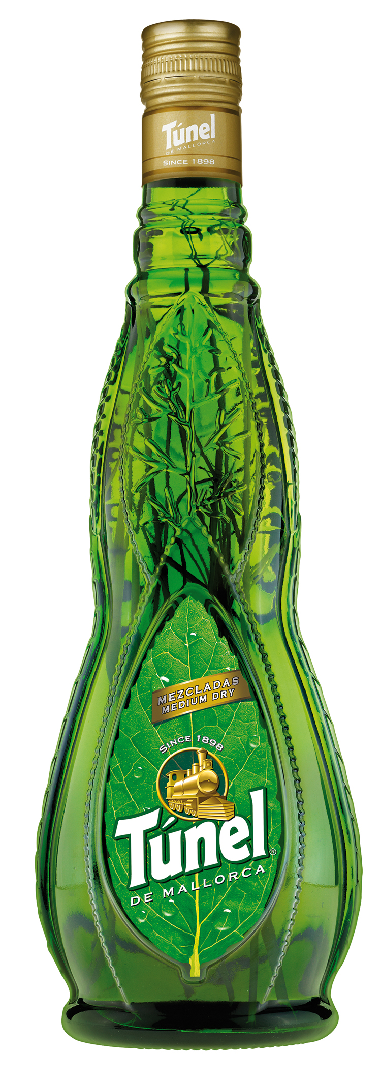 Hierbas Tunel Mezcladas 30%  Medium Dry Kräuterlikör mit Anis