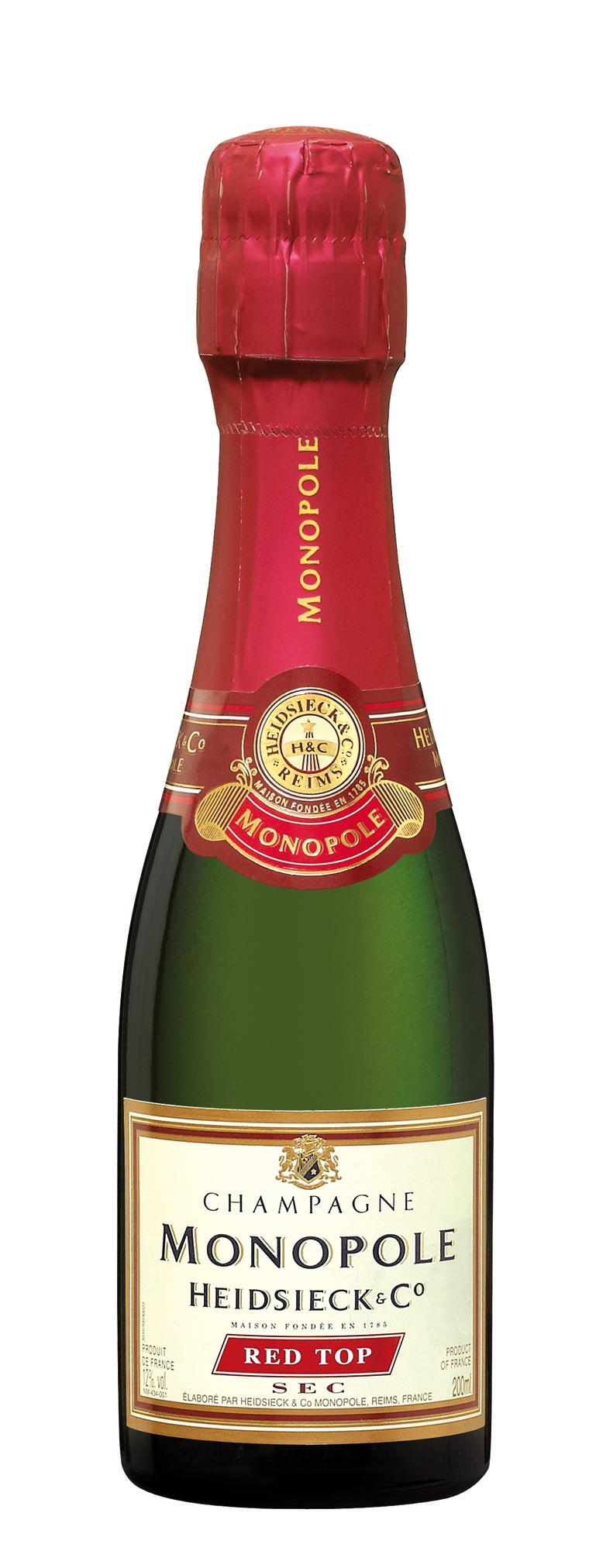 Heidsieck Monopole Red Top  Sec Piccolo Champagner