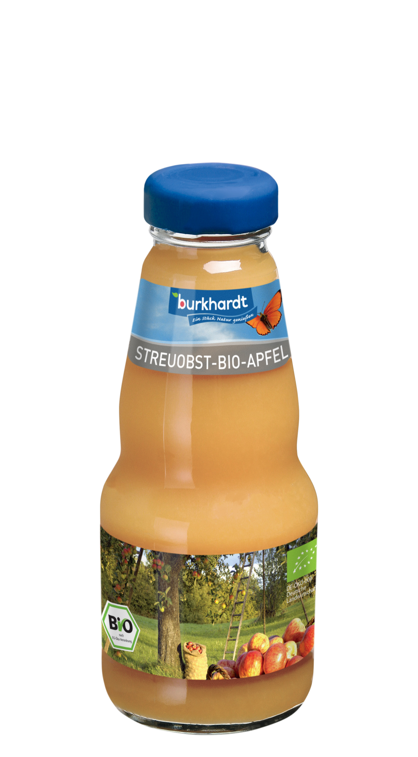 Burkhardt BIO Streuobst Apfelsaft trüb
