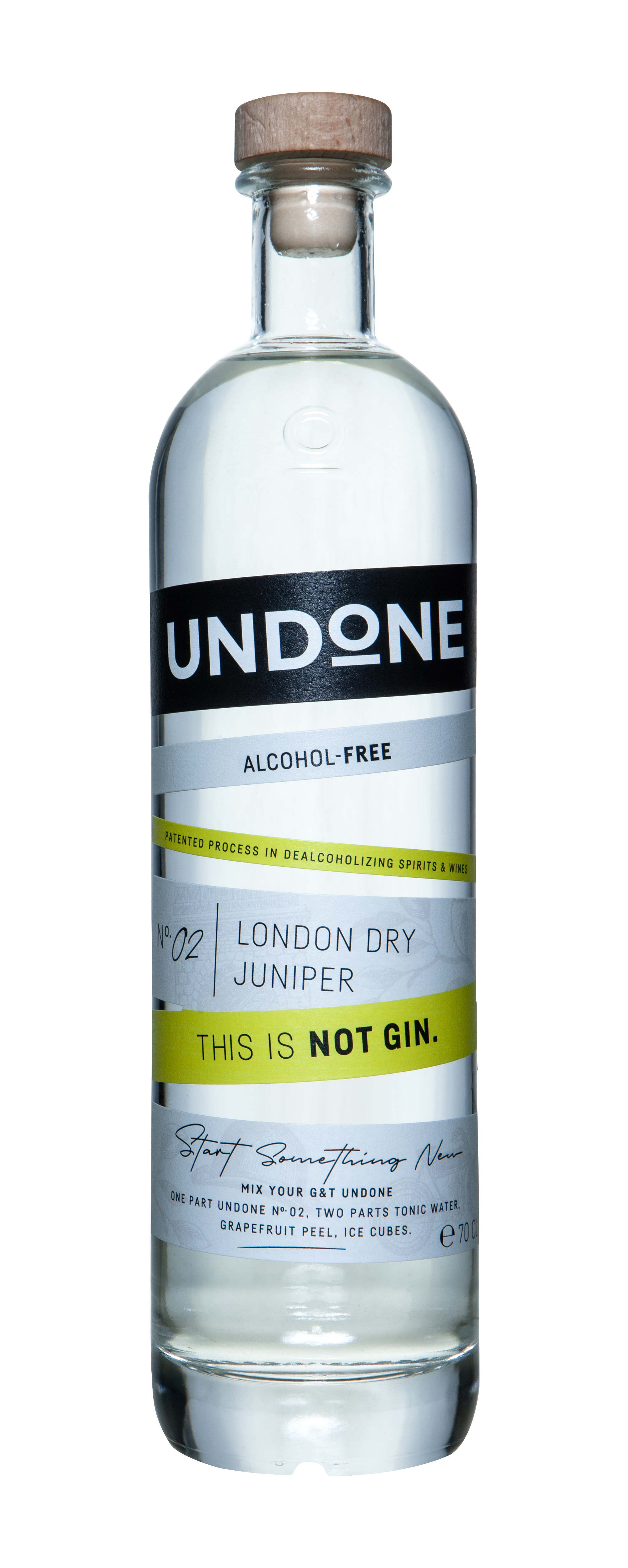 UNDONE No. 2 London Dry Juniper alkoholfrei
