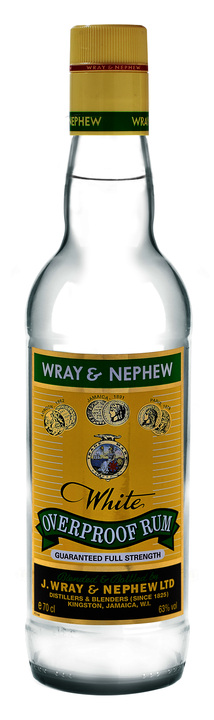 Wray & Nephew White Overproof Rum, Jamaika 63% Vol.