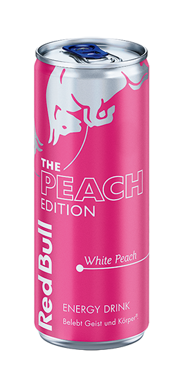 Red Bull Energy Drink PEACH EDITION mit White Peach Geschmack