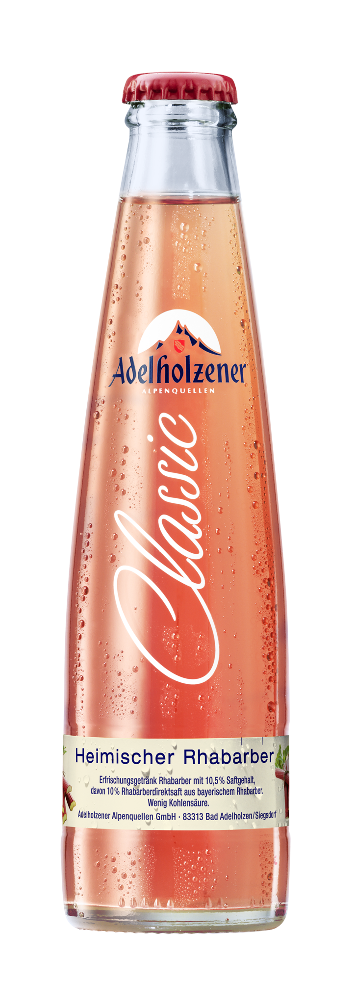 Adelholzener Gastro Bio Rhabarber schorle