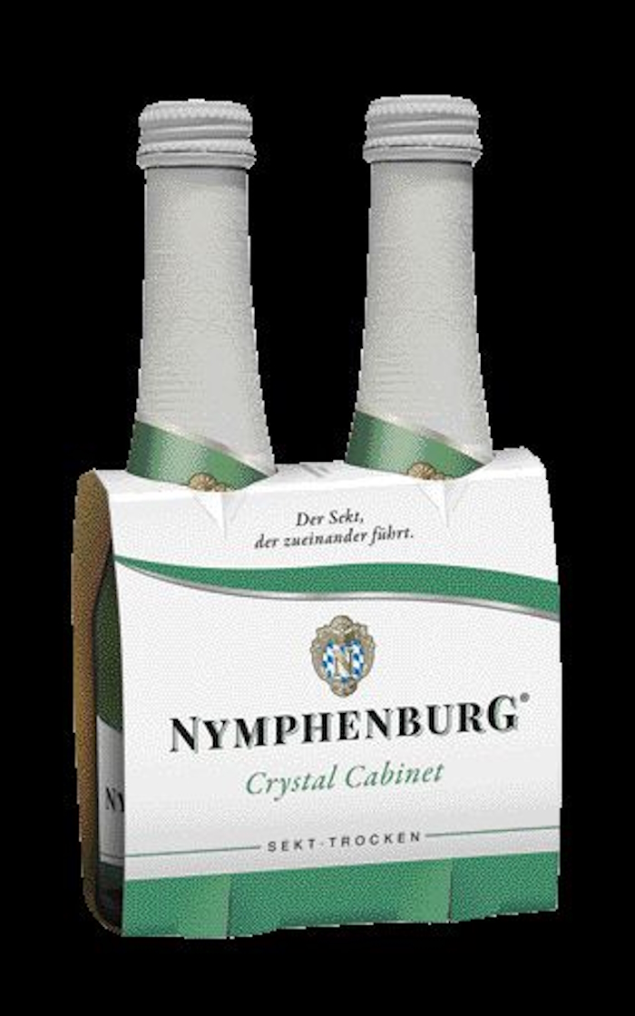 Nymphenburg Crystal Cabinet Sekt Piccolo im 2er Pack