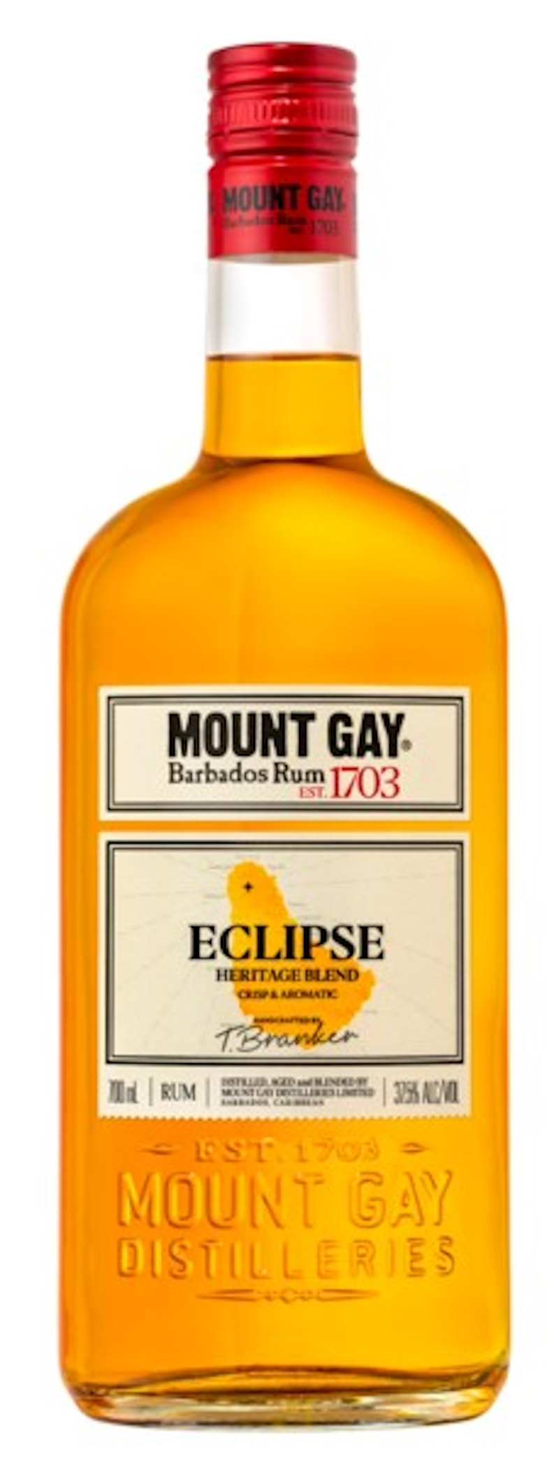 Mount Gay ECLIPSE Rum Barbados 40% Vol.