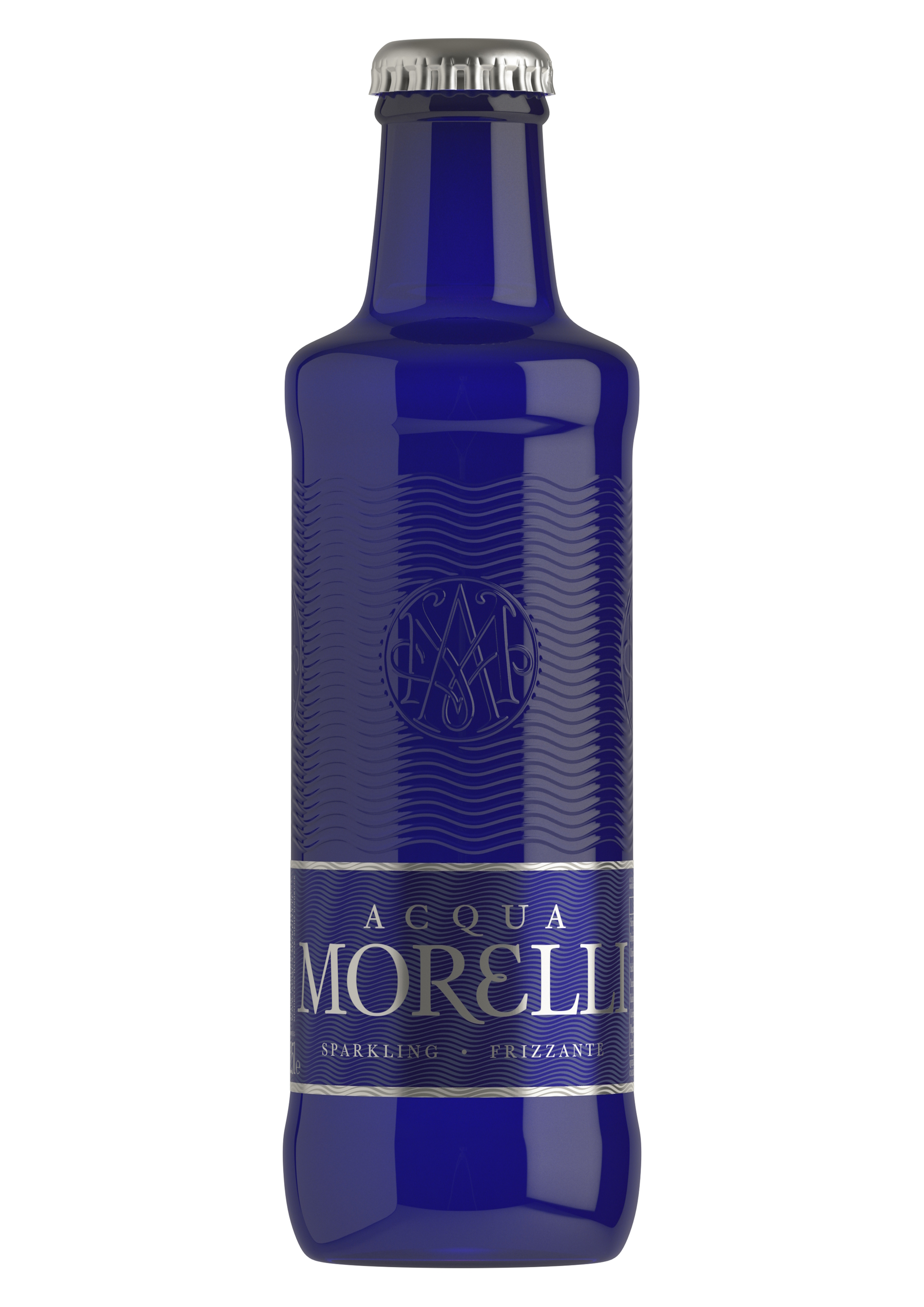 Acqua Morelli Sparkling MW Blaue Cap
