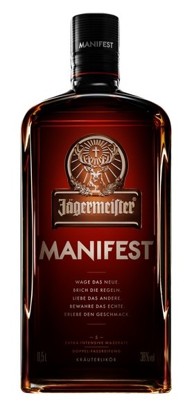 Jägermeister Manifest Kräuterlikör Double Barrel Matured 38% Vol.