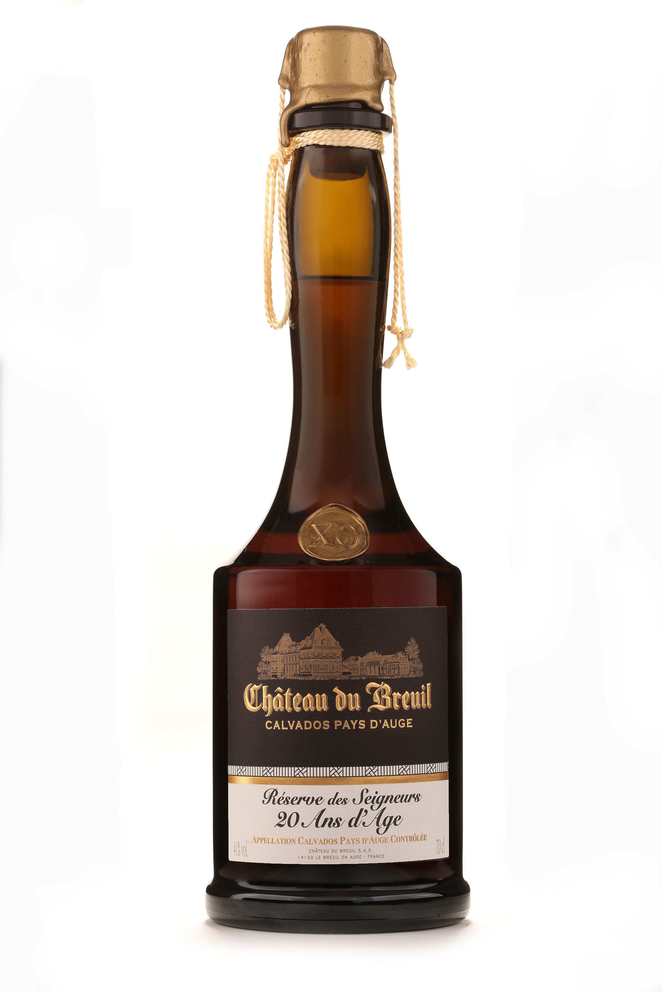 Calvados Chateau du Breuil XO Reserve des Seigneurs 41% Vol. Calvados Chateau du Breuil XO Reserve des Seigneurs 41% Vol.