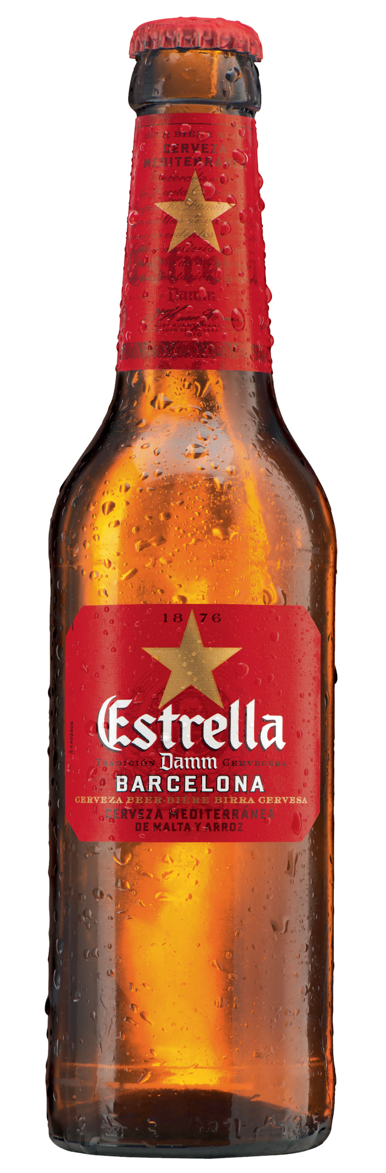 Estrella Damm 4,8% Vol. Pils aus Barcelona, Spanien Estrella Damm 4,8% Vol. Pils aus Barcelona, Spanien