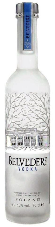 Belvedere Organic  Vodka Polen 40% Belvedere Organic  Vodka Polen 40%