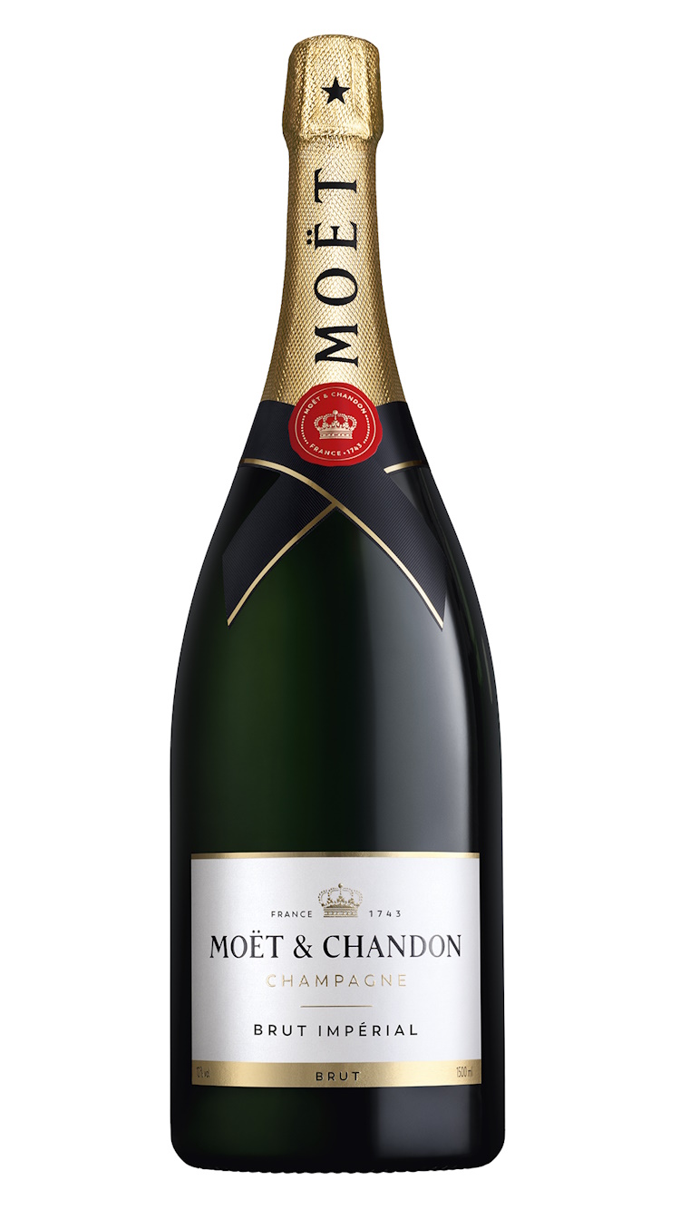 Moet et Chandon Jeroboam Champagner in Holzkiste
