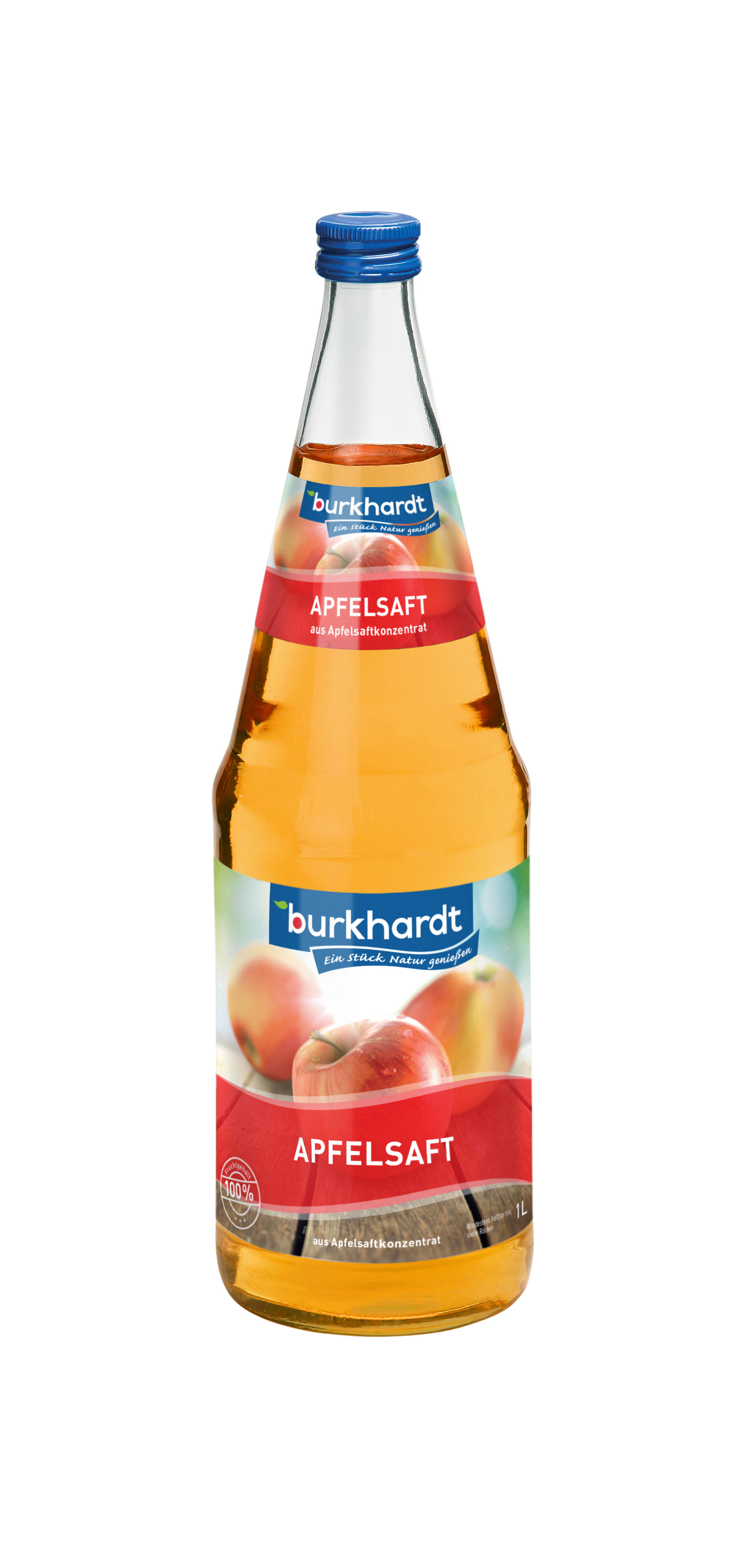 Burkhardt Apfelsaft klar