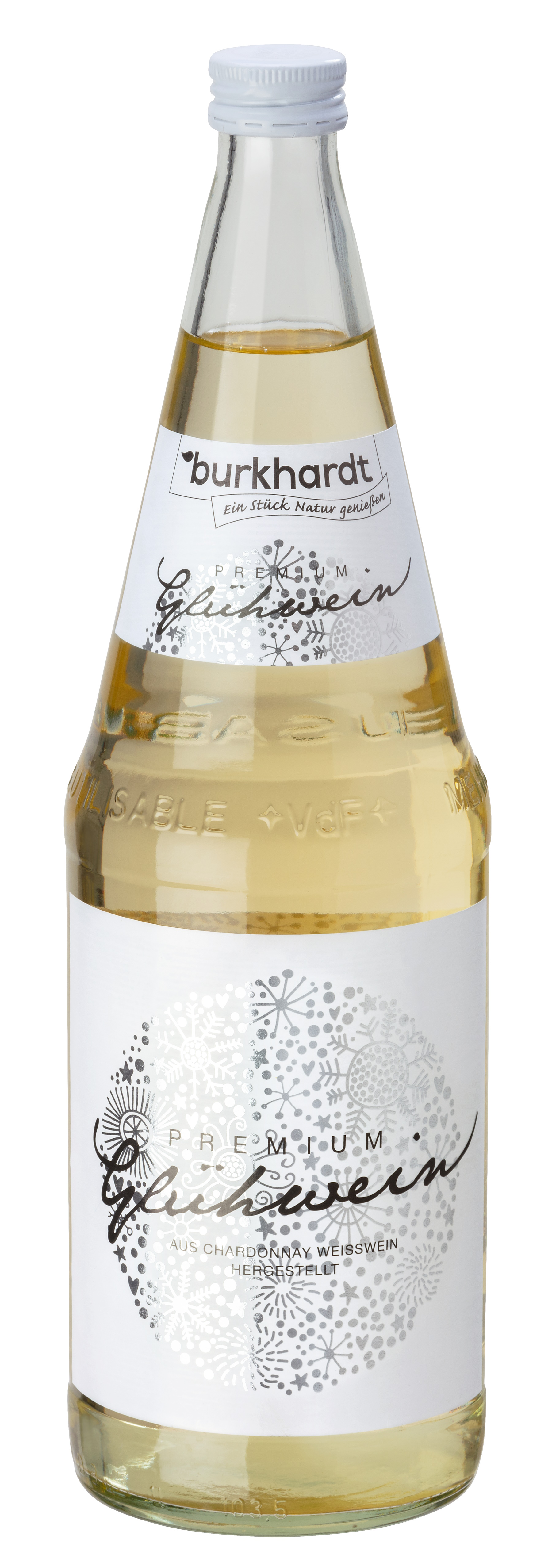 Burkhardt Glühwein PREMIUM WEISS Mehrweg