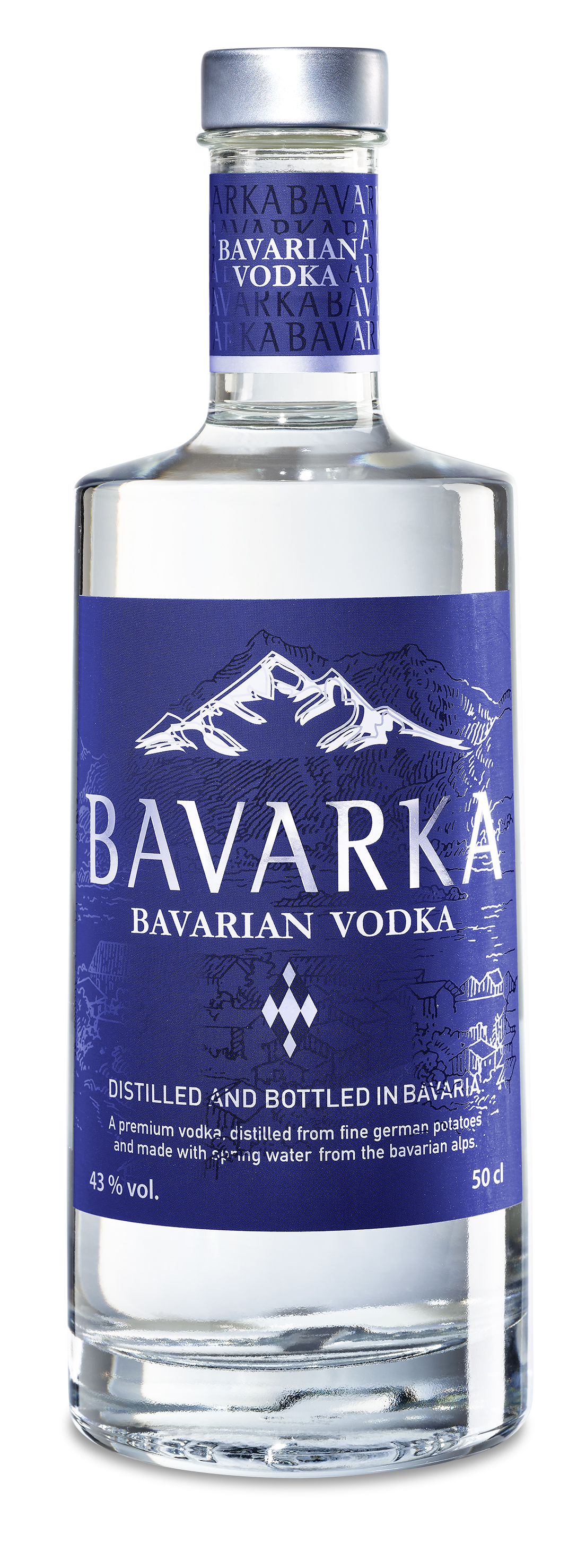 Bavarka Bavarian Vodka 43% Kartoffel Vodka aus Bayern Bavarka Bavarian Vodka 43% Kartoffel Vodka aus Bayern