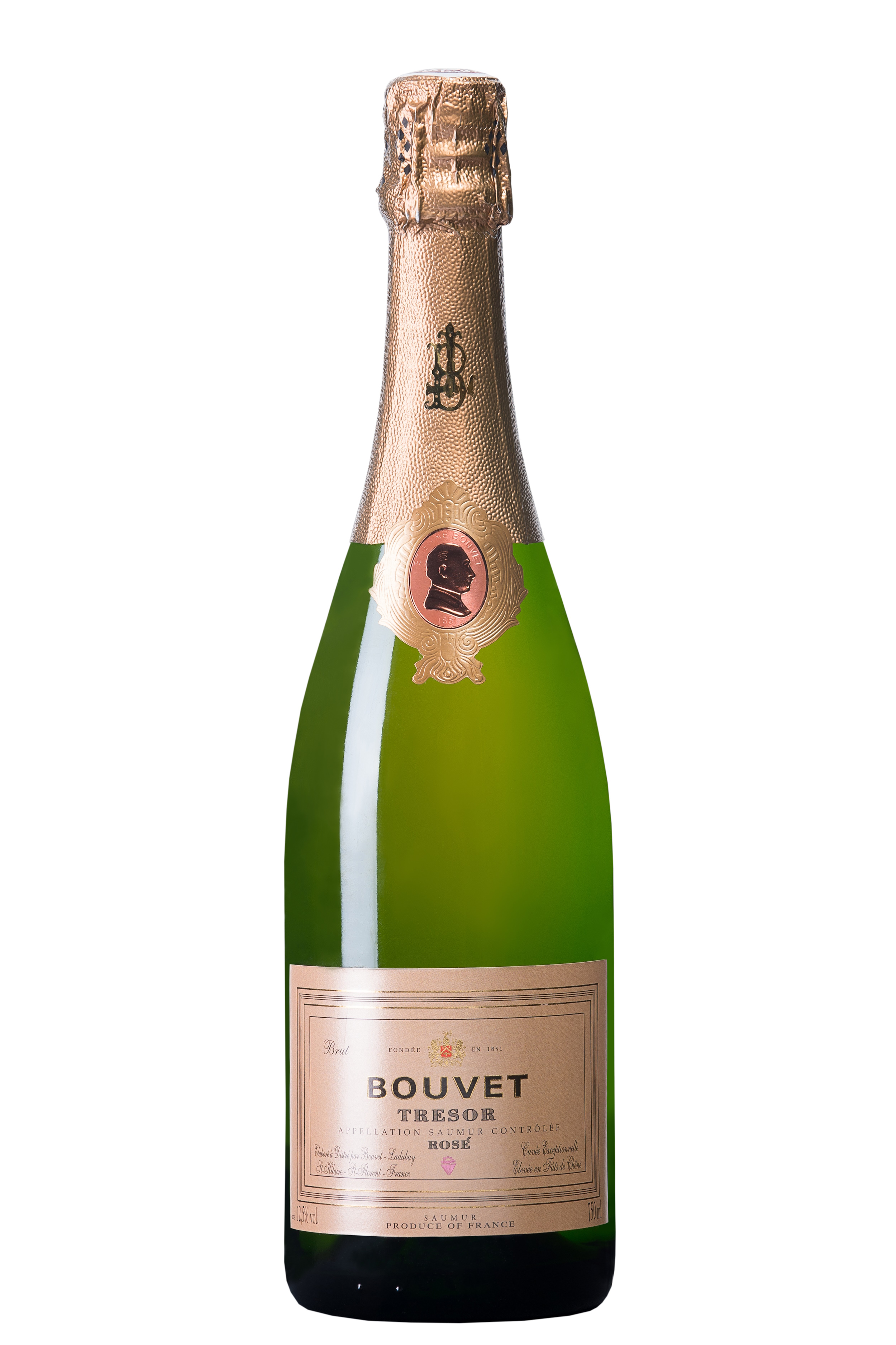 Bouvet Tresor Rose AOP Saumur Brut, Methode Traditionnelle Bouvet Tresor Rose AOP Saumur Brut, Methode Traditionnelle