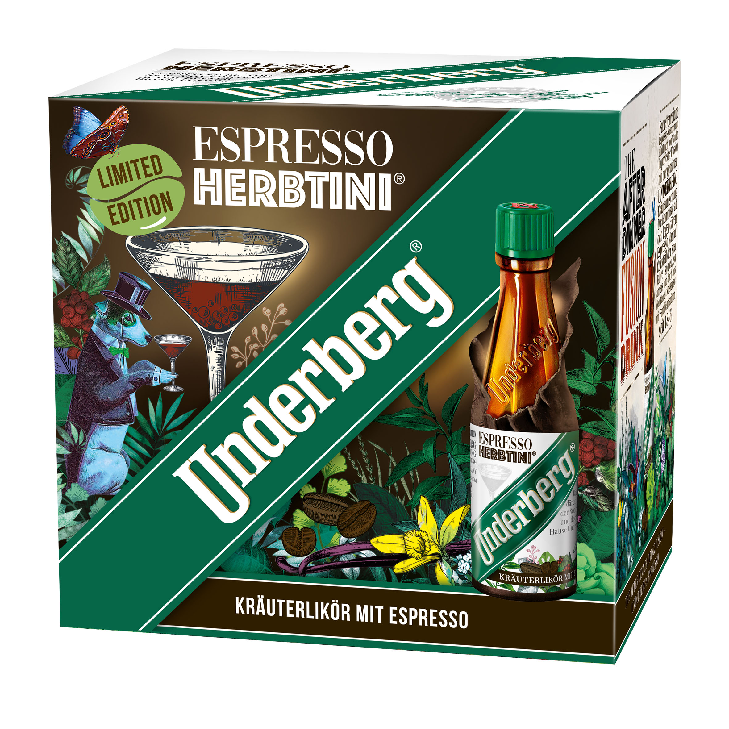 Underberg Espresso Herbtini Likör 27%
