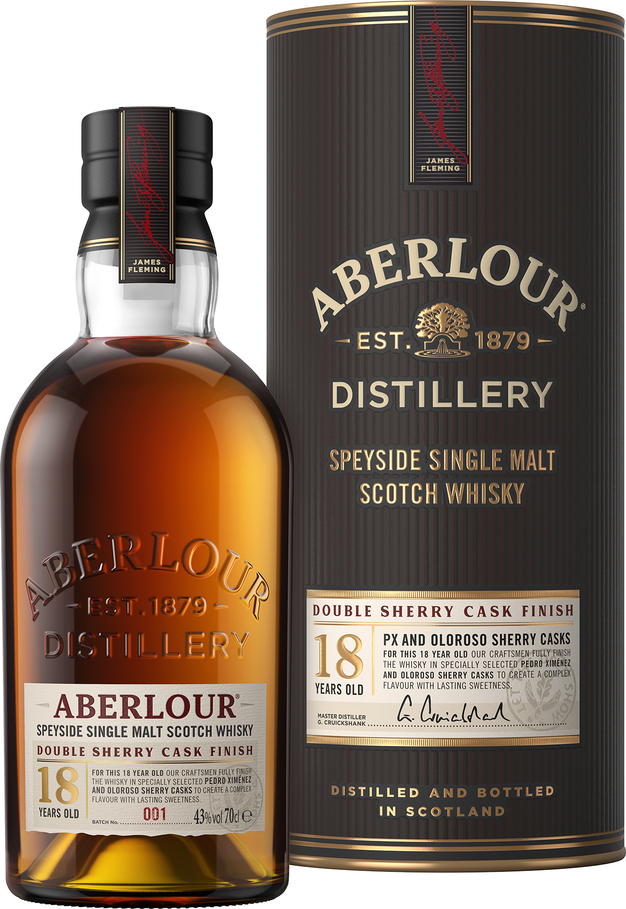 Aberlour 18 years Speyside Single Malt Scotch Whisky 43% Vol.