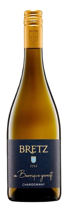 Bretz Chardonnay QbA trocken Barrique Bechtolsheimer Petersberg