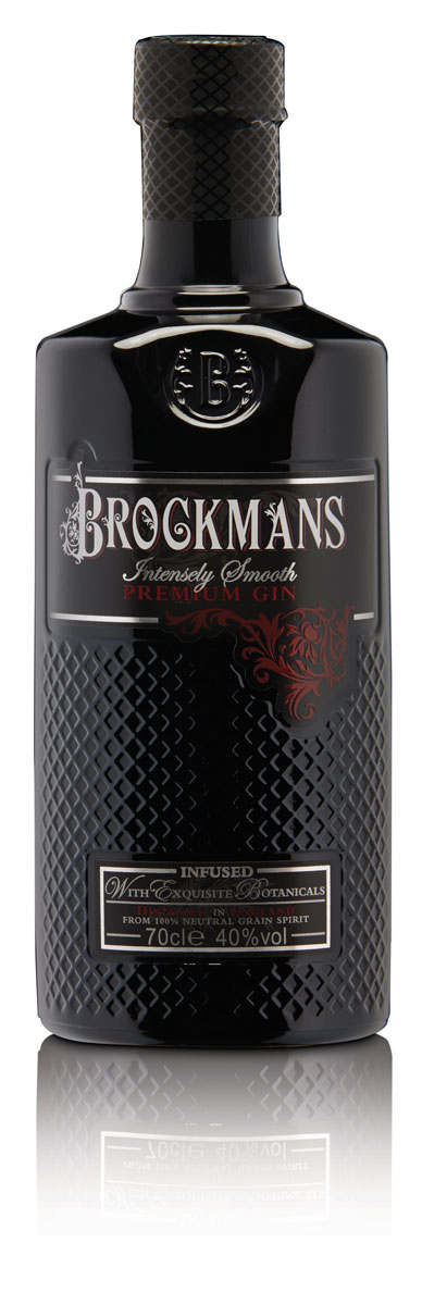 Brockmans Intensly Smooth Gin 40% mit Blaubeeren und Brombeeren