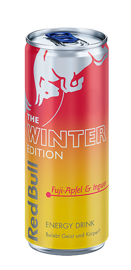 Red Bull Energy Drink WINTER EDITION 2025 Fuji-Apfel-Ingwer