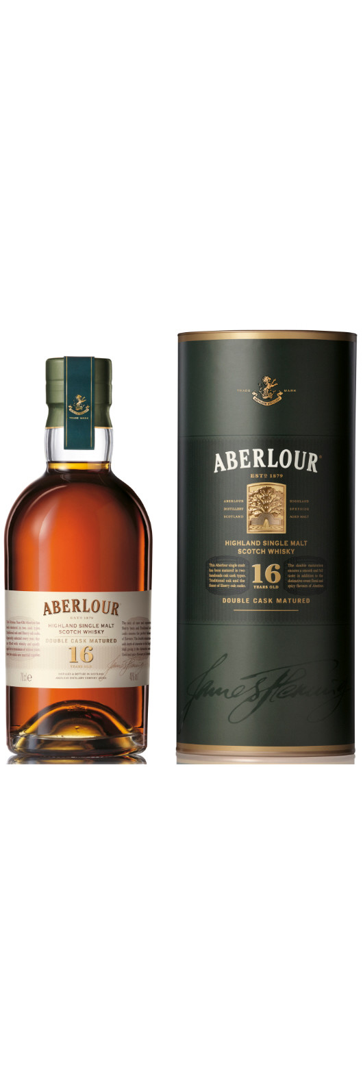 Aberlour 16 years Speyside Single Malt Scotch Whisky in GP 40% Vol.
