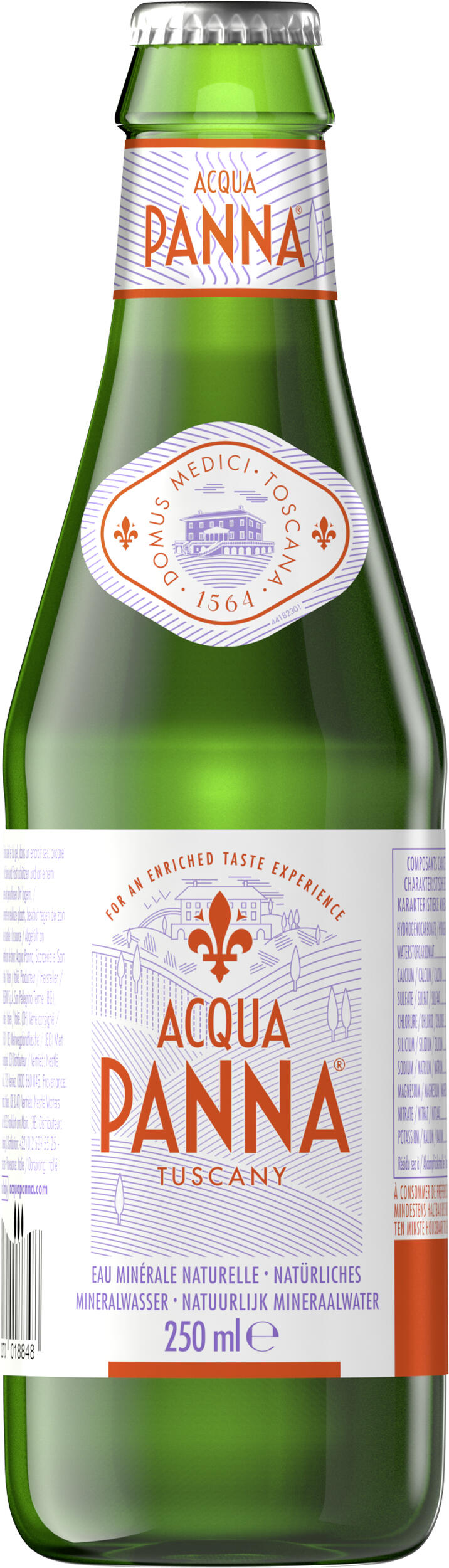 Acqua PANNA  S.Pellegrino, Stilles Wasser