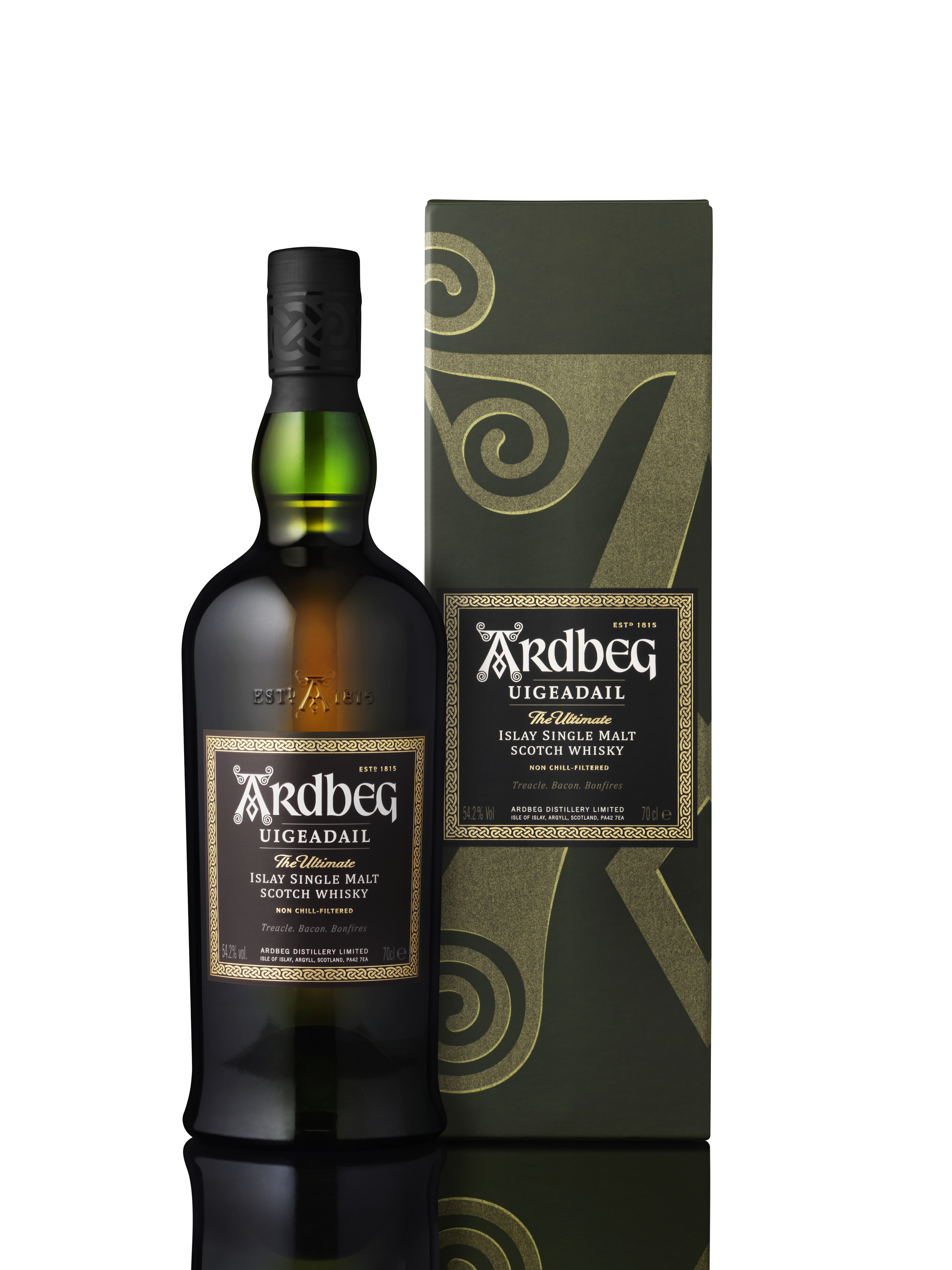 Ardbeg Uigeadail Single Islay Malt 54,2% in GP