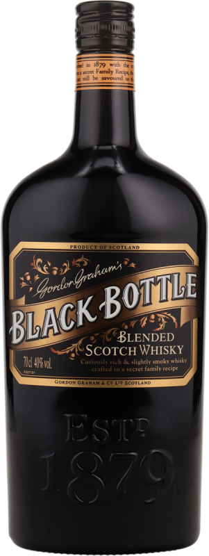 Black Bottle Islay Blended Scotch Whisky 40% Vol. Black Bottle Islay Blended Scotch Whisky 40% Vol.
