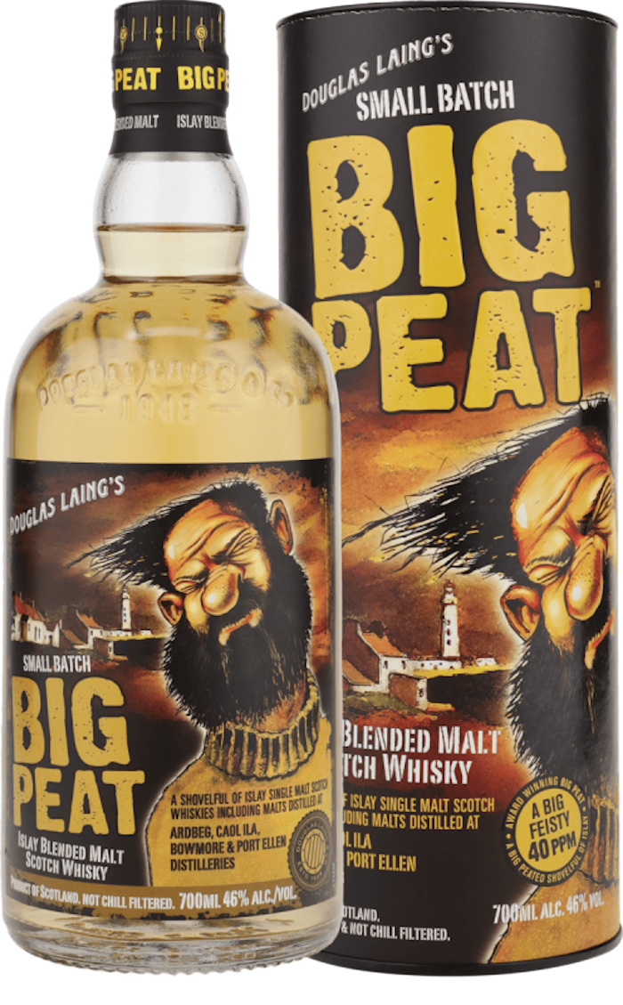 Big Peat Blended Islay Malt Whisky Douglas Laing in GP 46% Vol. Big Peat Blended Islay Malt Whisky Douglas Laing in GP 46% Vol.