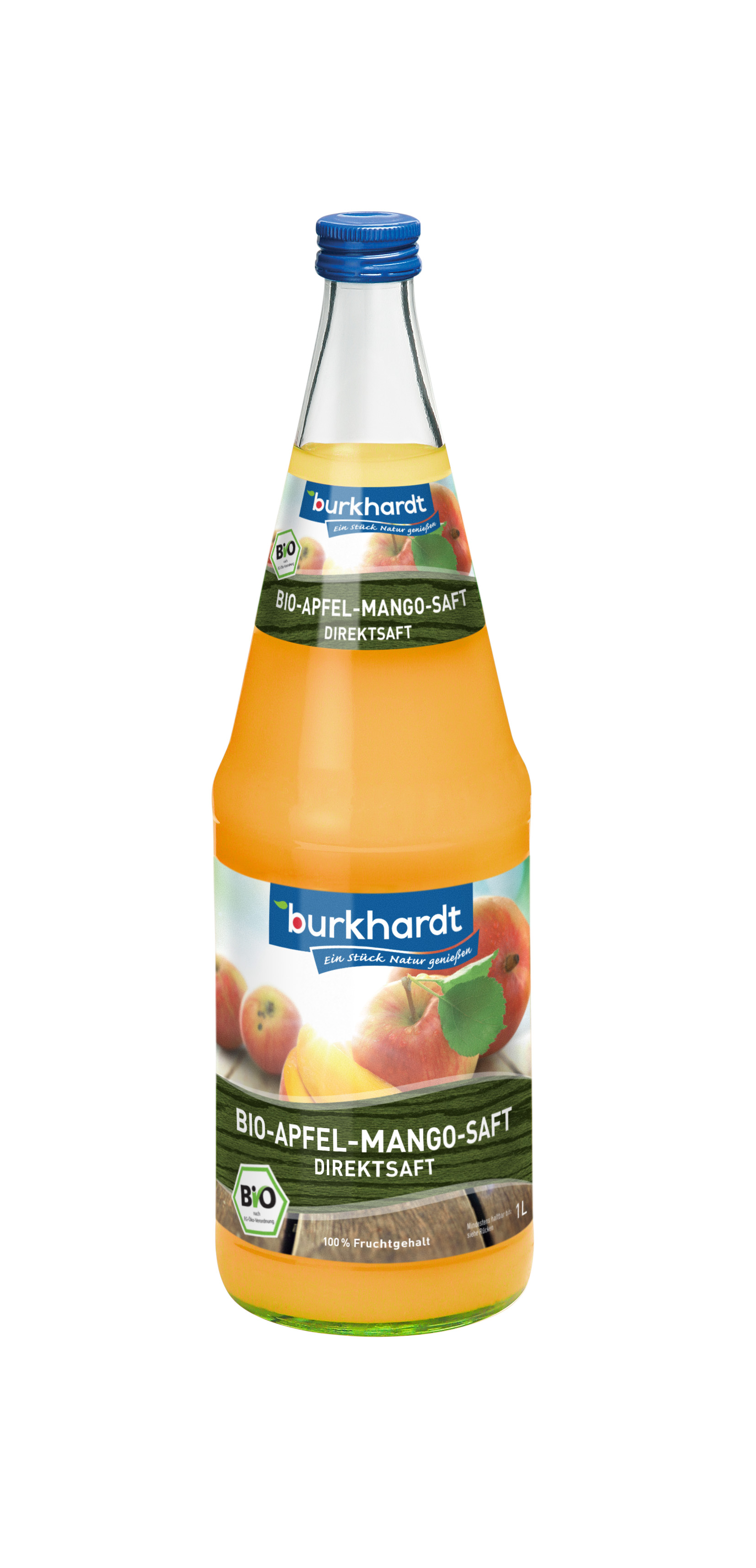 Burkhardt BIO Apfel-Mango Direktsaft 100% Fruchtsaft