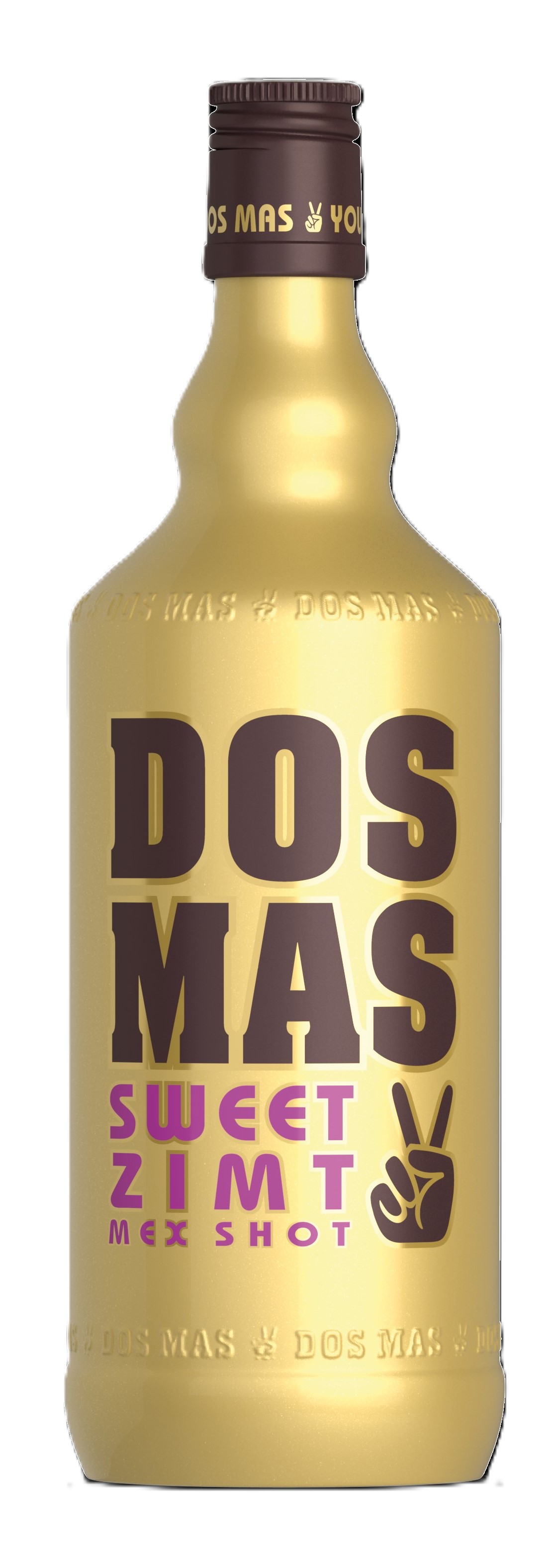Dos Mas Mex Gold Shot mit Zimt 15% Smooth and sweet Cinnamon Shot Charmed by Tequila