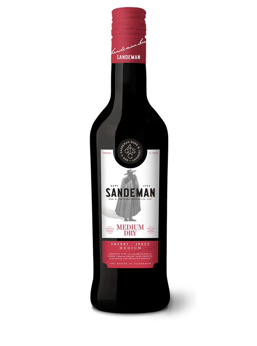 Sandeman Sherry Medium DRY 15% Vol.