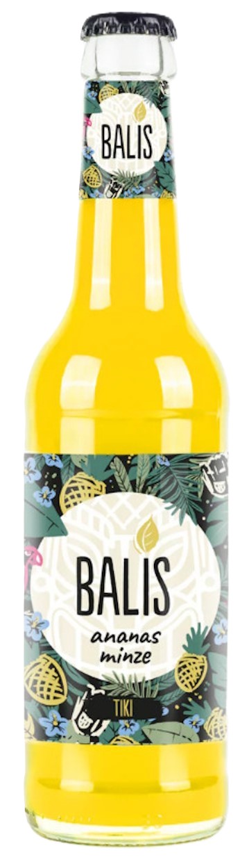 Balis Tiki Ananas Minze 0,33 l