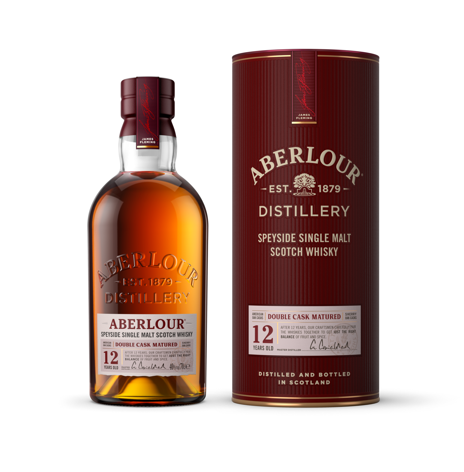 Aberlour 12 years Speyside Single Malt Scotch Whisky in GP 40% Vol.