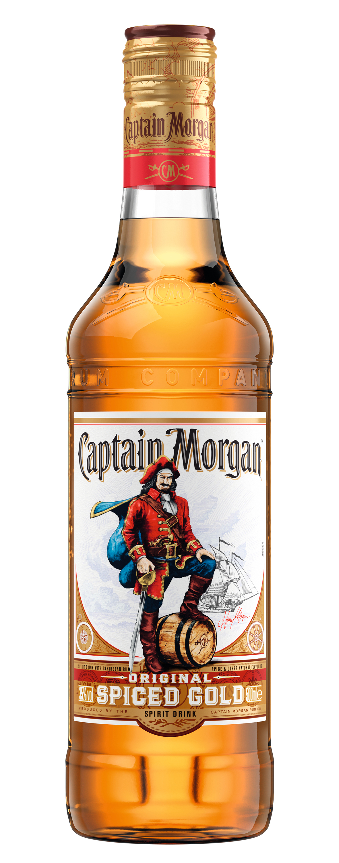 Captain Morgan Spiced Gold Rum 35% Vol.