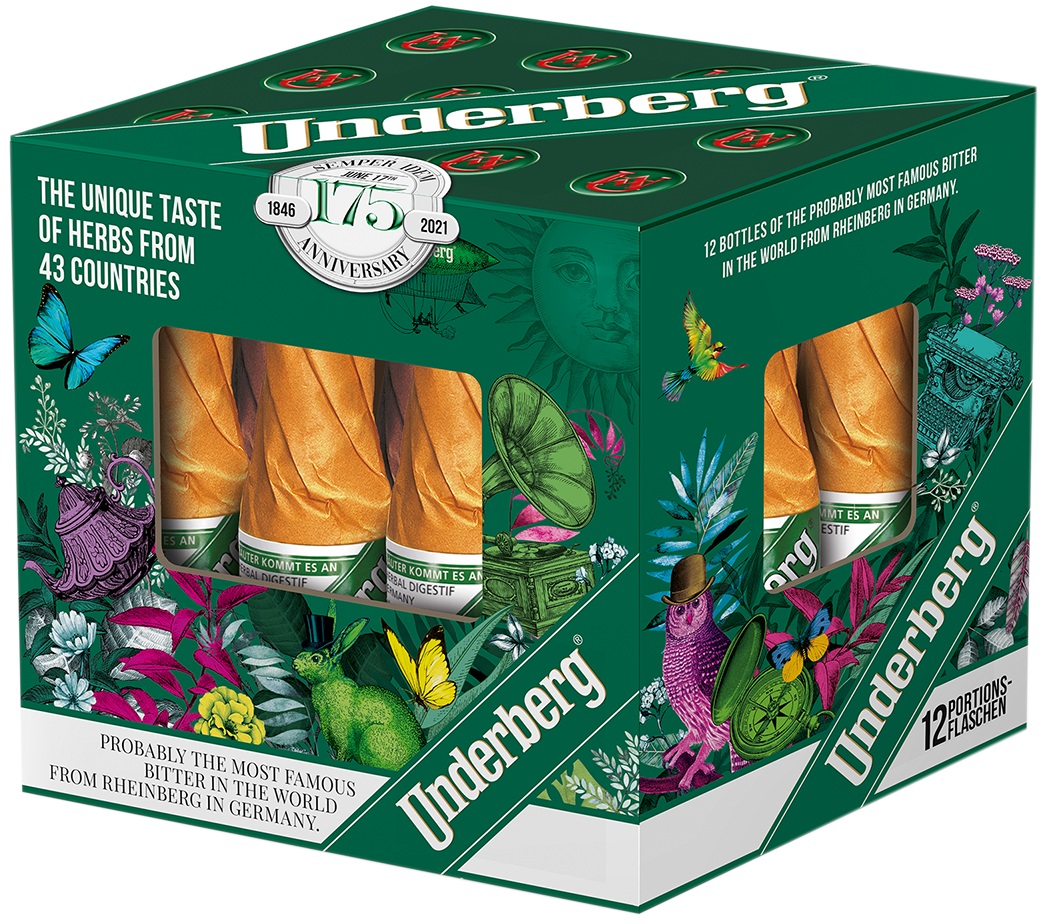 Underberg Rheinberger Kräuter 44% Vol.