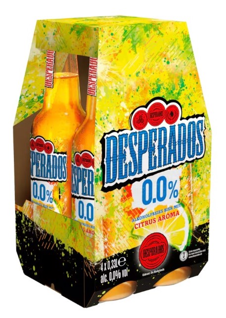 Desperados 0,0%   6x4x0,33 l