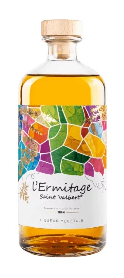 Ermitage Liqueur Vegetale jaune 43% Vol. Französischer Kräuterliqueur GELB