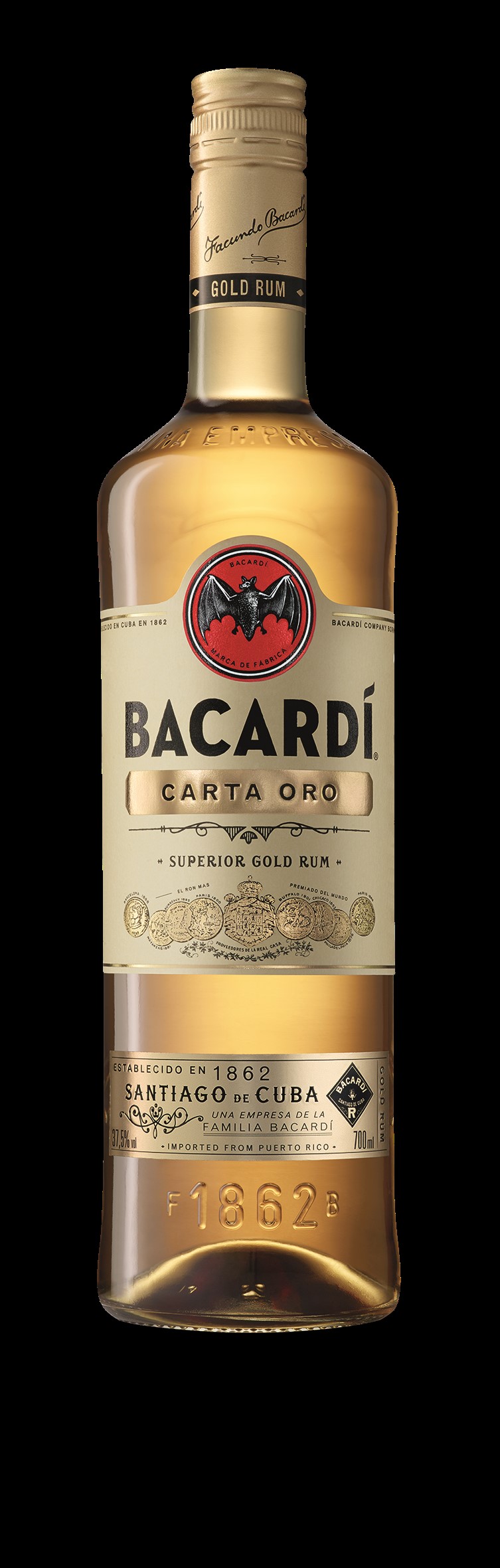 Bacardi Carta Negra Rum 37,5% Vol.