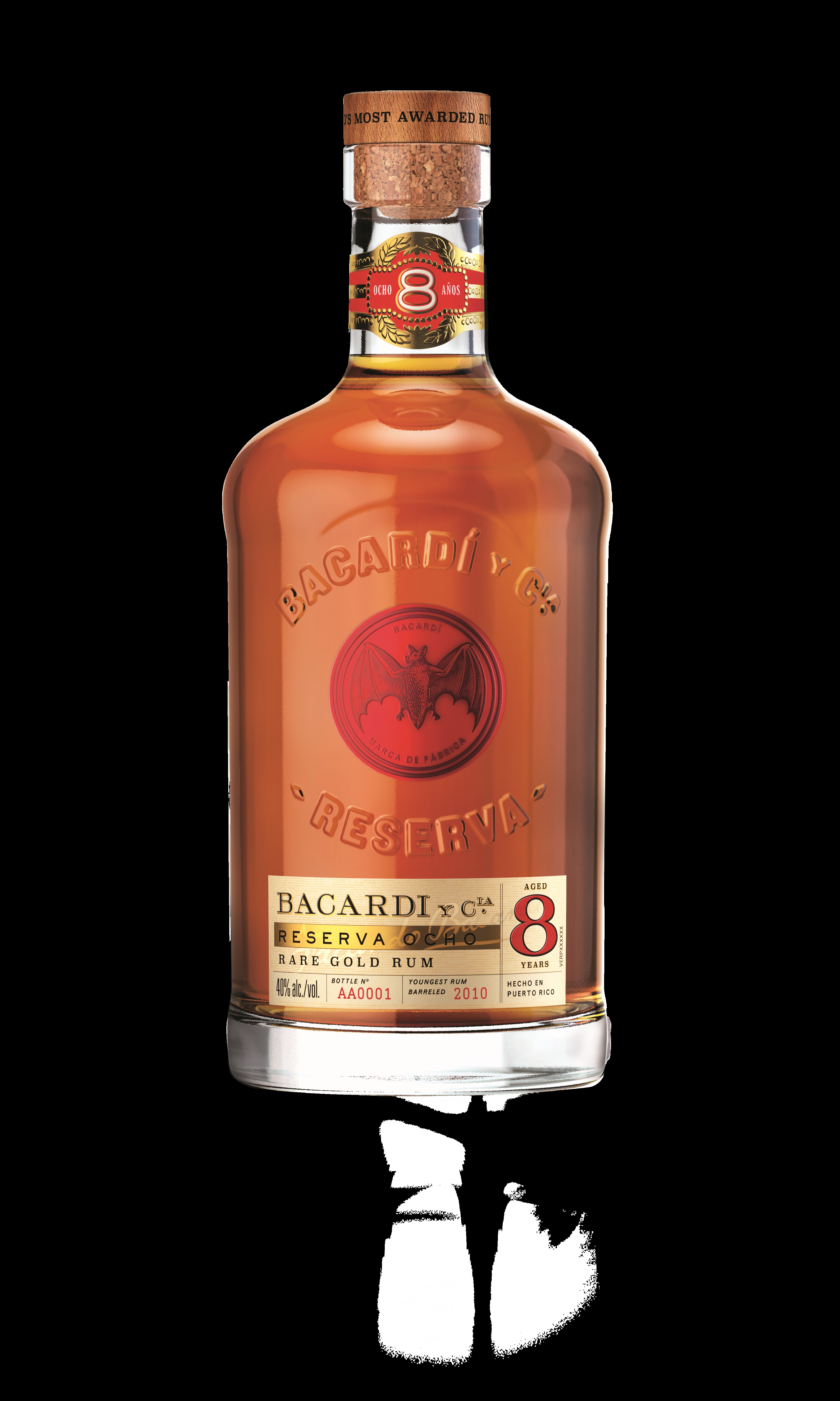 Bacardi Ron 8 Anos Reserva 40% Vol.