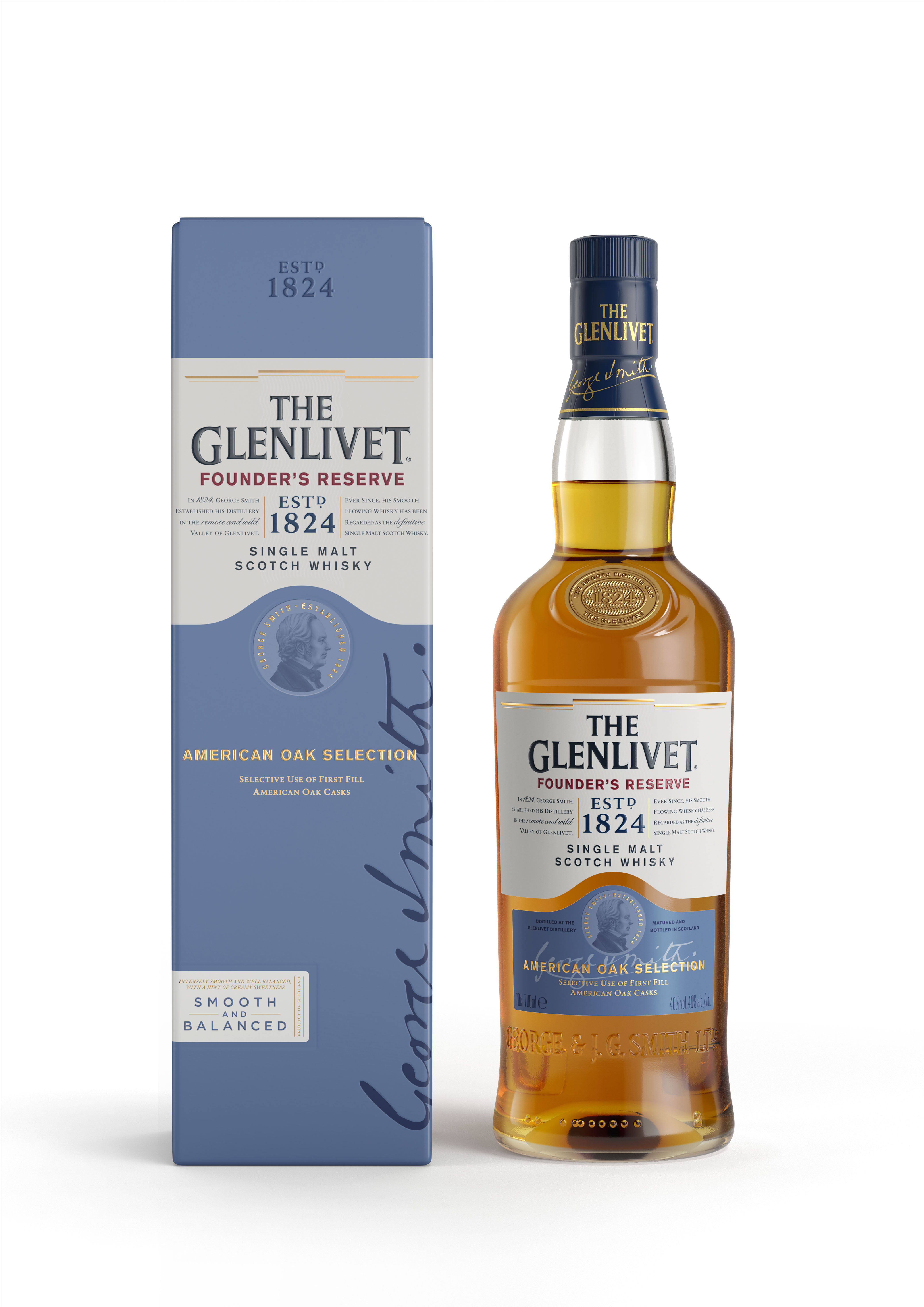 Glenlivet Founder´s Reserve Single Malt Scotch Whisky 40% in GP