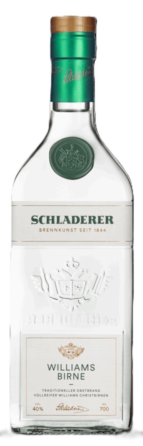 Schladerer Williamsbirne Schwarzwald 40% Vol.